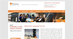 Desktop Screenshot of dutchlanguagecourses.nl